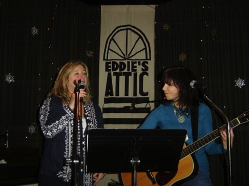With Diane Durrett at Eddie's Attic Atlanta, GA
